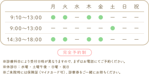 診療時間
